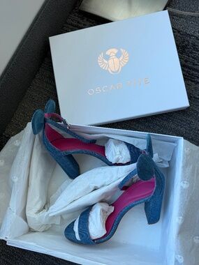 Oscar Tiye Minnie Sai Denim Shoes